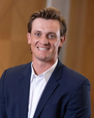 portrait of a smiling person in business attire